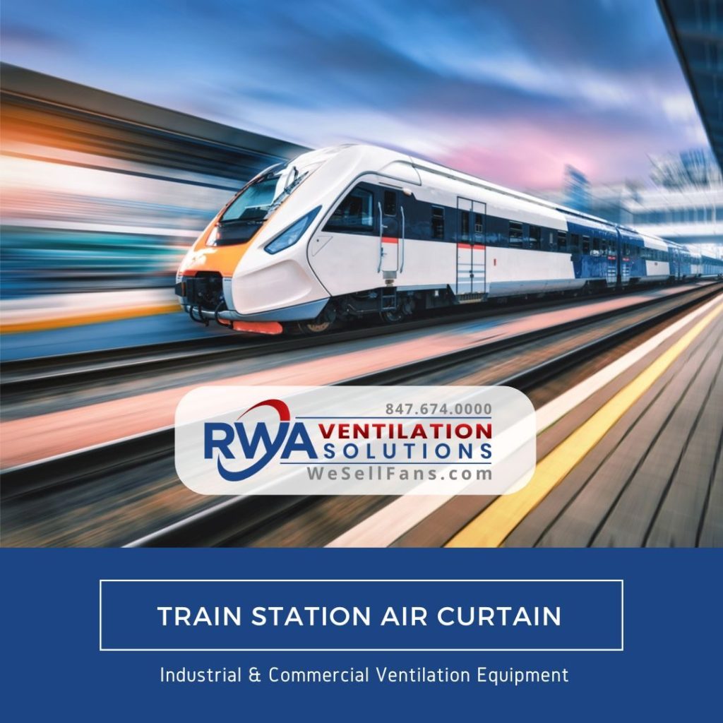 HVLS Fans 15 train station air curtains