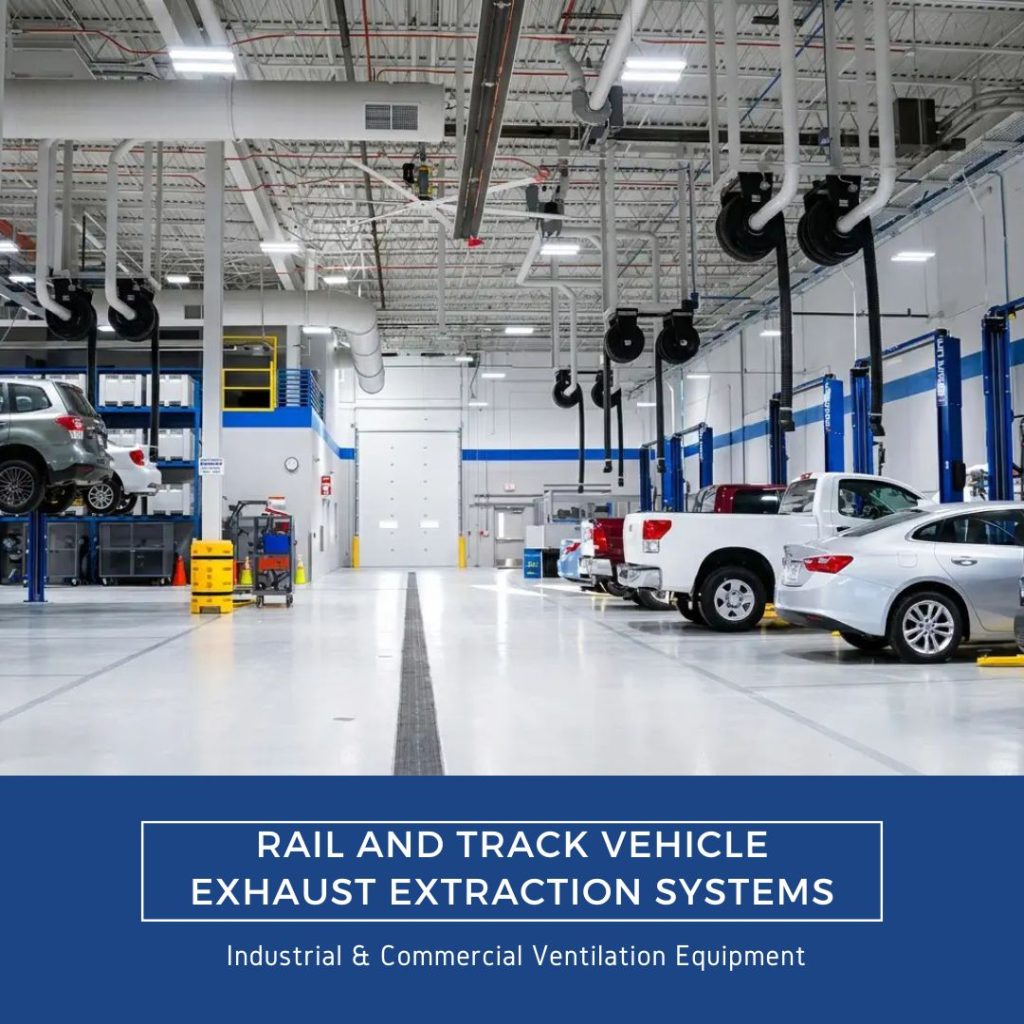 Baghouse Dust Collector System 11 Rail and Track Vehicle Exhaust Extraction Systems