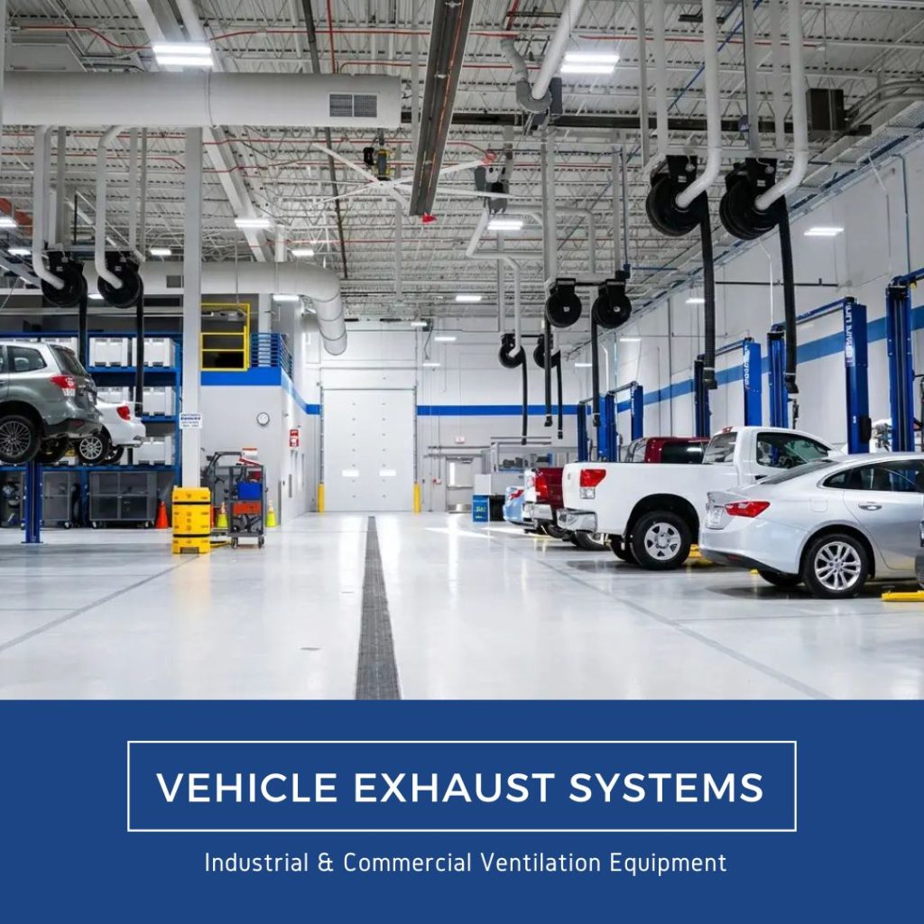 Restaurant Air Curtain - Case Study 13 vehicle exhaust extraction systems