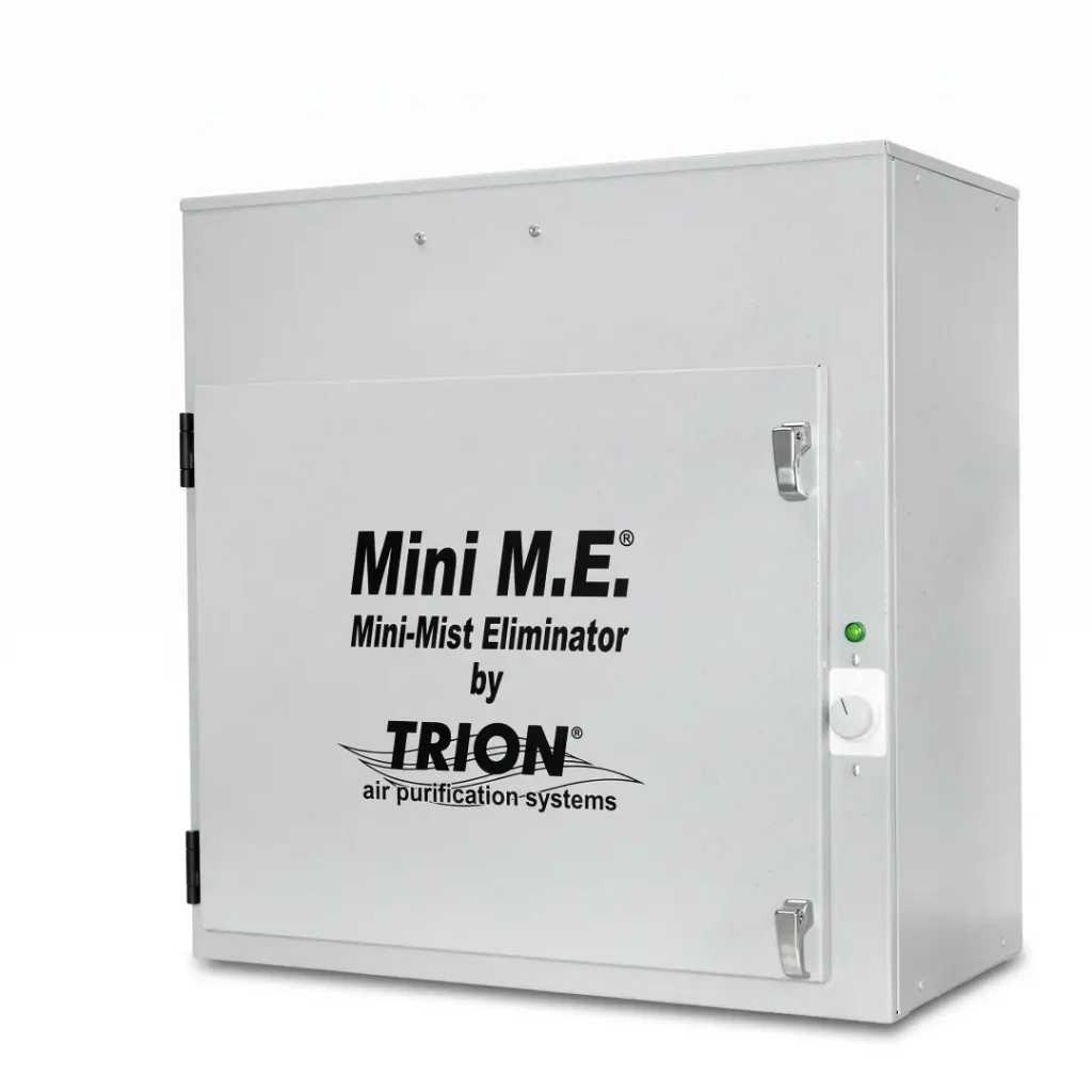 650 CFM machine mounted electrostatic mist collector